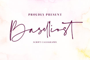 Baselliost: A Bold Script Font for Eye-Catching Marketing