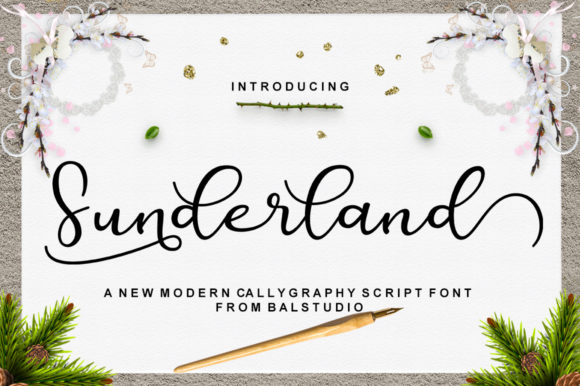 Boost Your Campaign with Sunderland: A Playful Script Font