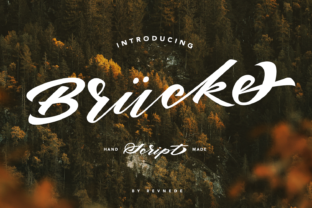 Brucke: A Script Amp Font for Elegant Branding