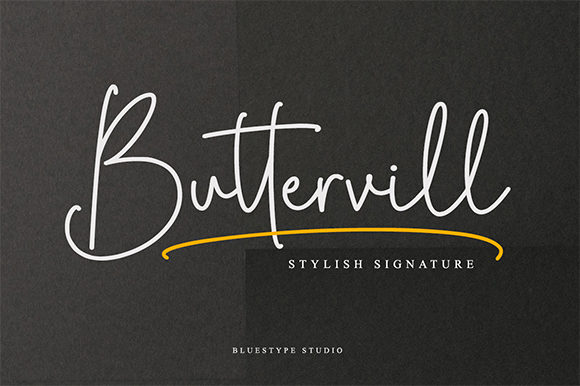 Buttervill: A Sweet and Simple Script for Authentic Branding