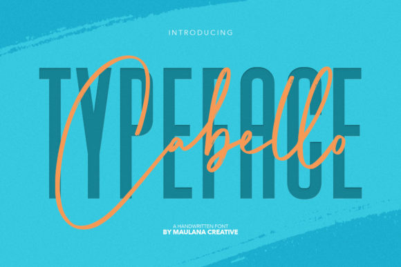 Cabello: A Charming Script Font for Web Design