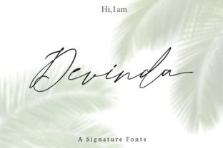 Devinda: A Charming Handwritten Font for Editorial Design