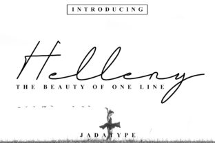 Discover Helleny: A Playful Script Font for Modern Web Design