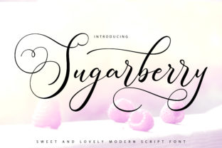 Elevate Your Brand with Sugarberry: A Unique Handwritten Font