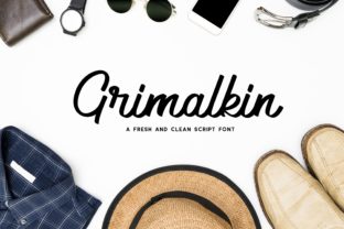 Enhance Your Brand with Grimalkin: A Modern Script Font