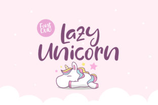 Enhance Your Web Design with Lazy Unicorn Font