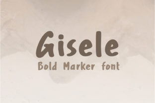 Gisele: Elevate Your Brand with This Bold Handwritten Font