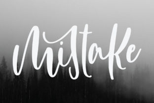Introducing Mistake: A Bold and Adventurous Typeface