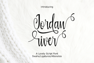 Jordan River: A Bold Script Font for Modern Web Design