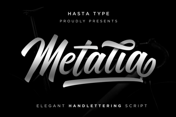 Metalia: A Handwritten Font for Elegant Editorial Designs