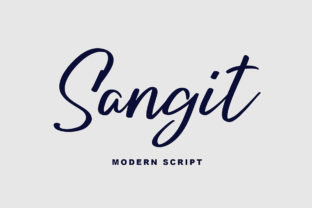 Sangit: A Modern and Authentic Typeface for Web Design