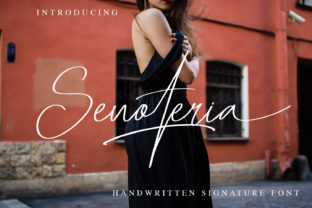Senoteria: A Charming Script Font for Elegant Web Design