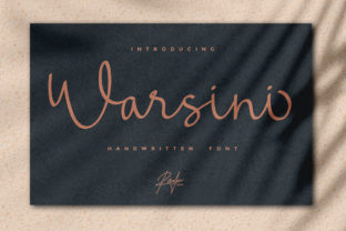 Warsini: A Contemporary Elegance for Your Branding Projects